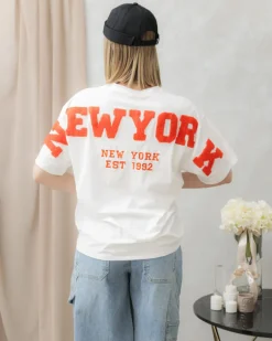 T-Shirt in cotone NEW YORK – R7191