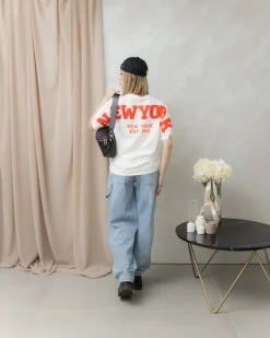 T-Shirt in cotone NEW YORK – R7191