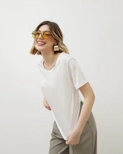 T-Shirt in lyocell – 5253slcbn