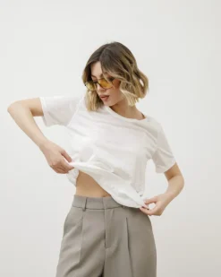 T-Shirt in lyocell – 5253slcbn