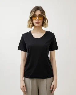 T-Shirt in lyocell – 5253slcbn